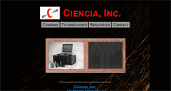 Desktop Screenshot of ciencia.com