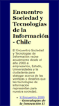 Mobile Screenshot of ciencia.cl